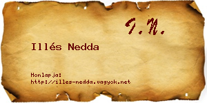 Illés Nedda névjegykártya